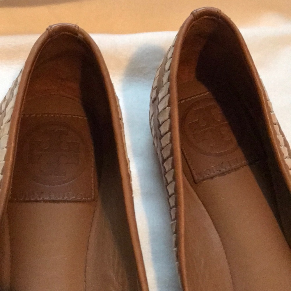 Tory Burch woven leather flats - Picture 4 of 6